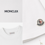 Moncler White T-Shirt L