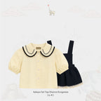 Kekeyo Set top Ohana Dungaress 6M 12M