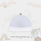 Boss Hat Beanie Blue Logo