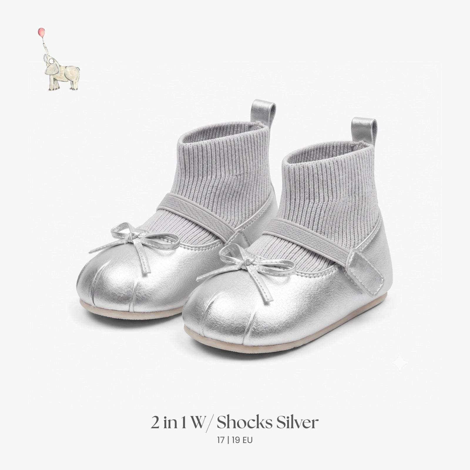 Nube-2 in 1 w/shocks Silver