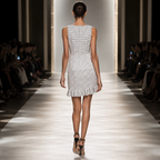 ALAIA Midi dress white  L