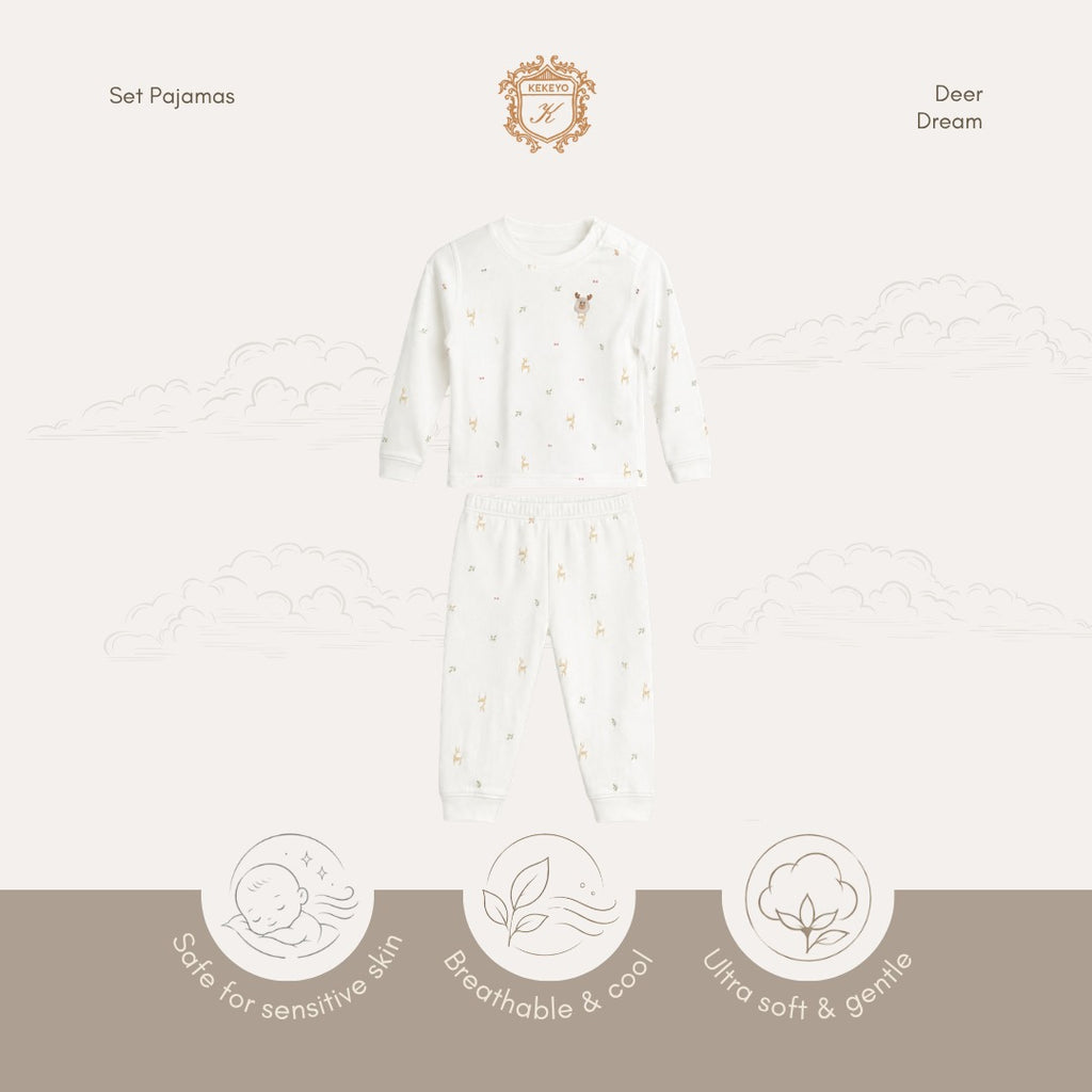 Kekeyo set pajamas Deer Dream|1Y 2Y 3Y 4Y