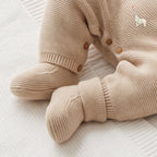 Hermes Baby Knitted Socks New Born-Cabriole