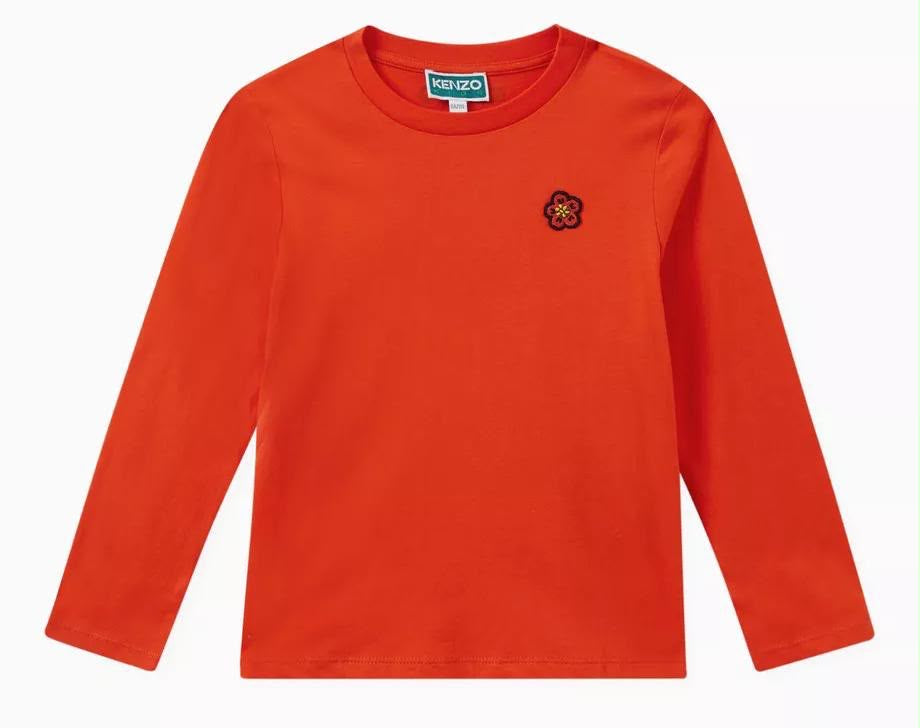 Kenzo Boke Flower T-shirt in Organic Cotton Jersey | 3Y