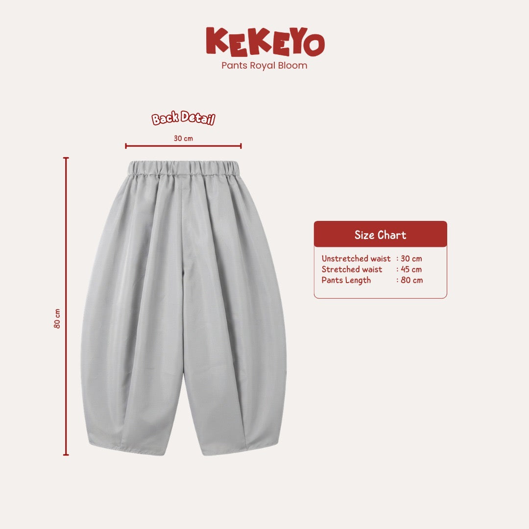 Kekeyo Royal Bloom Water-Repellent Pants | Adult All Size