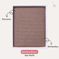 KEKEYO Swaddle Bamboo Brown
