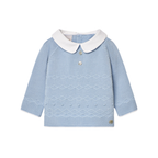 Paz Rodriguez Knitted Sweater in Blue
