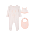 Kenzo Kids Set Beanie in Pink