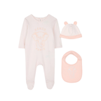 Kenzo Kids Set Beanie in Pink