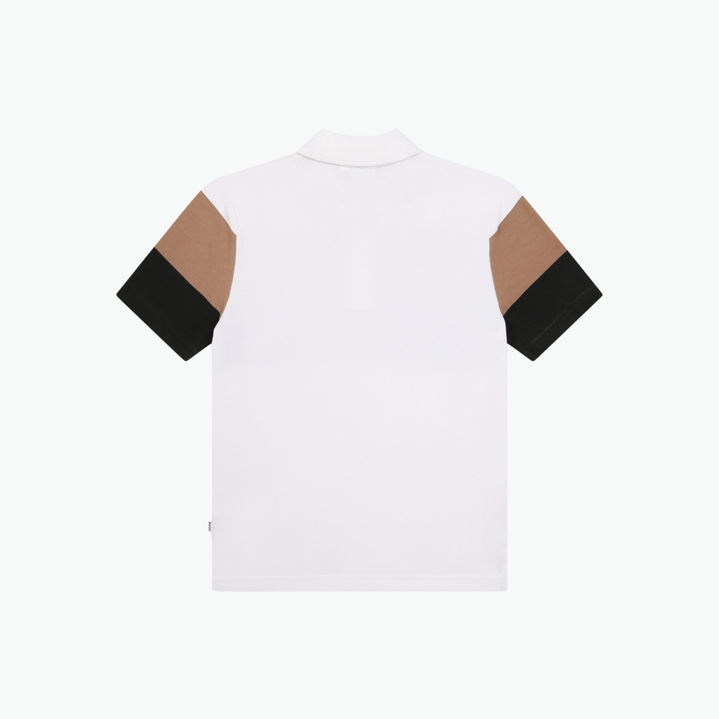 Boss Kids Stretch Cotton Pique Polo