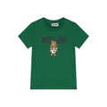 Moschino Kids Teddy Bear Logo Cotton T-Shirt
