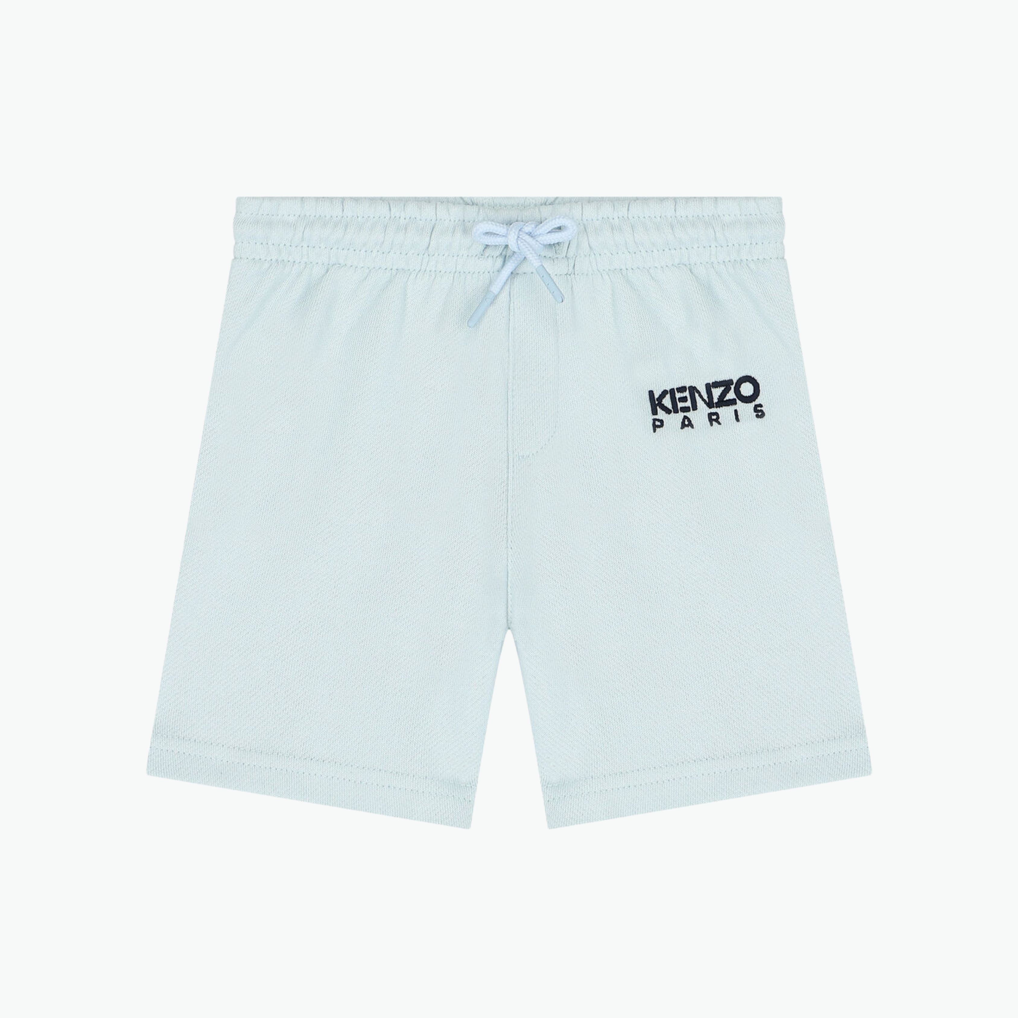 Kenzo Blue Shorts Logo Print