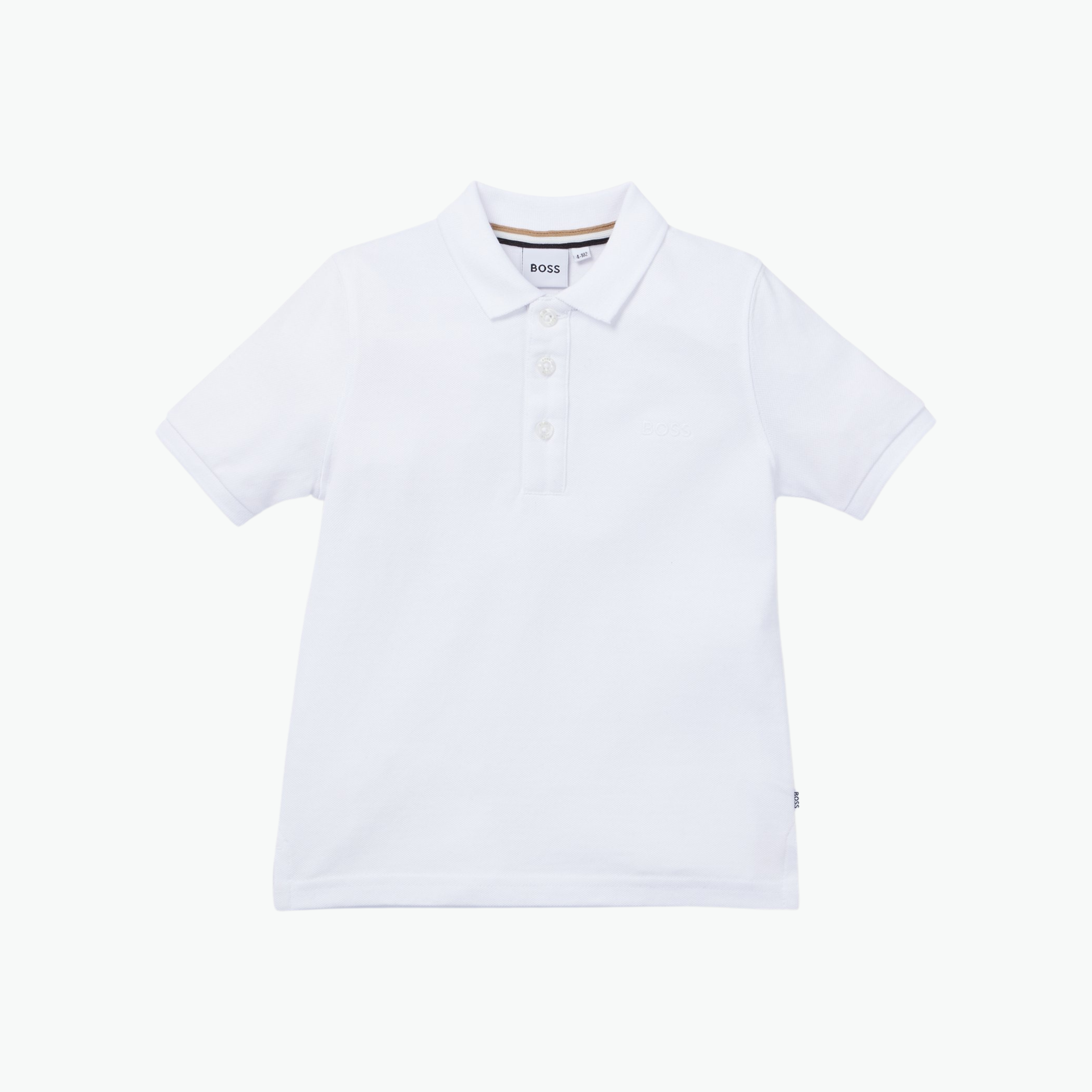 Boss Kids Polo Basic White