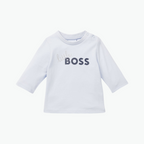 Boss Kids Little Boss Print Long Sleeve T-shirt