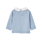 Paz Rodriguez Knitted Sweater in Blue