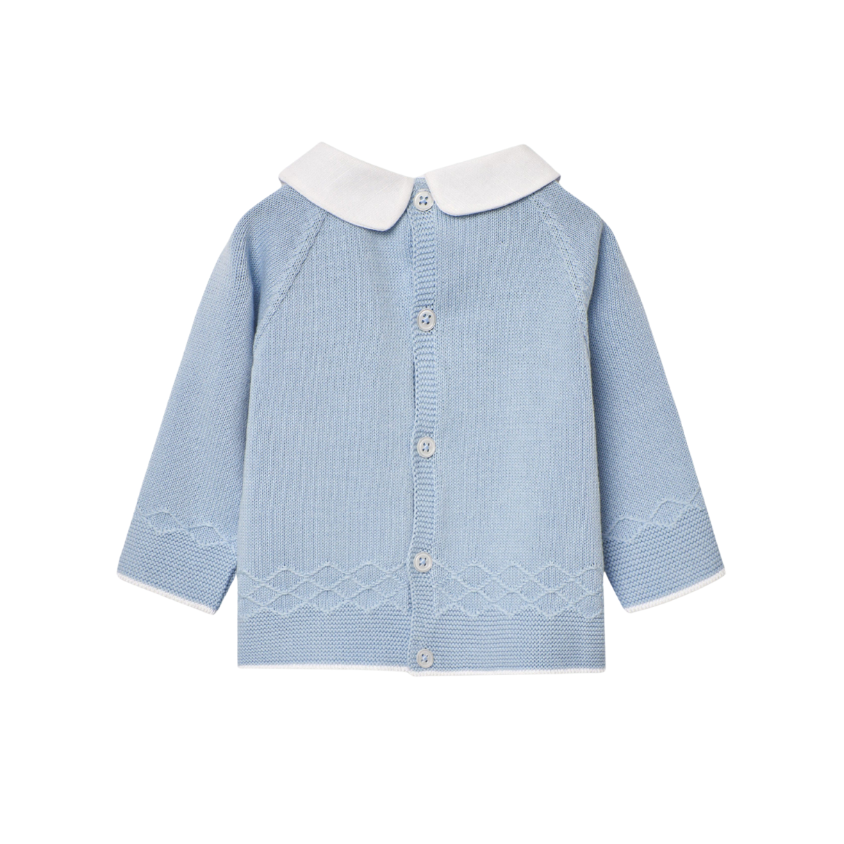Paz Rodriguez Knitted Sweater in Blue