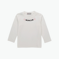 Moncler Kids Long Sleeve Logo T-Shirt