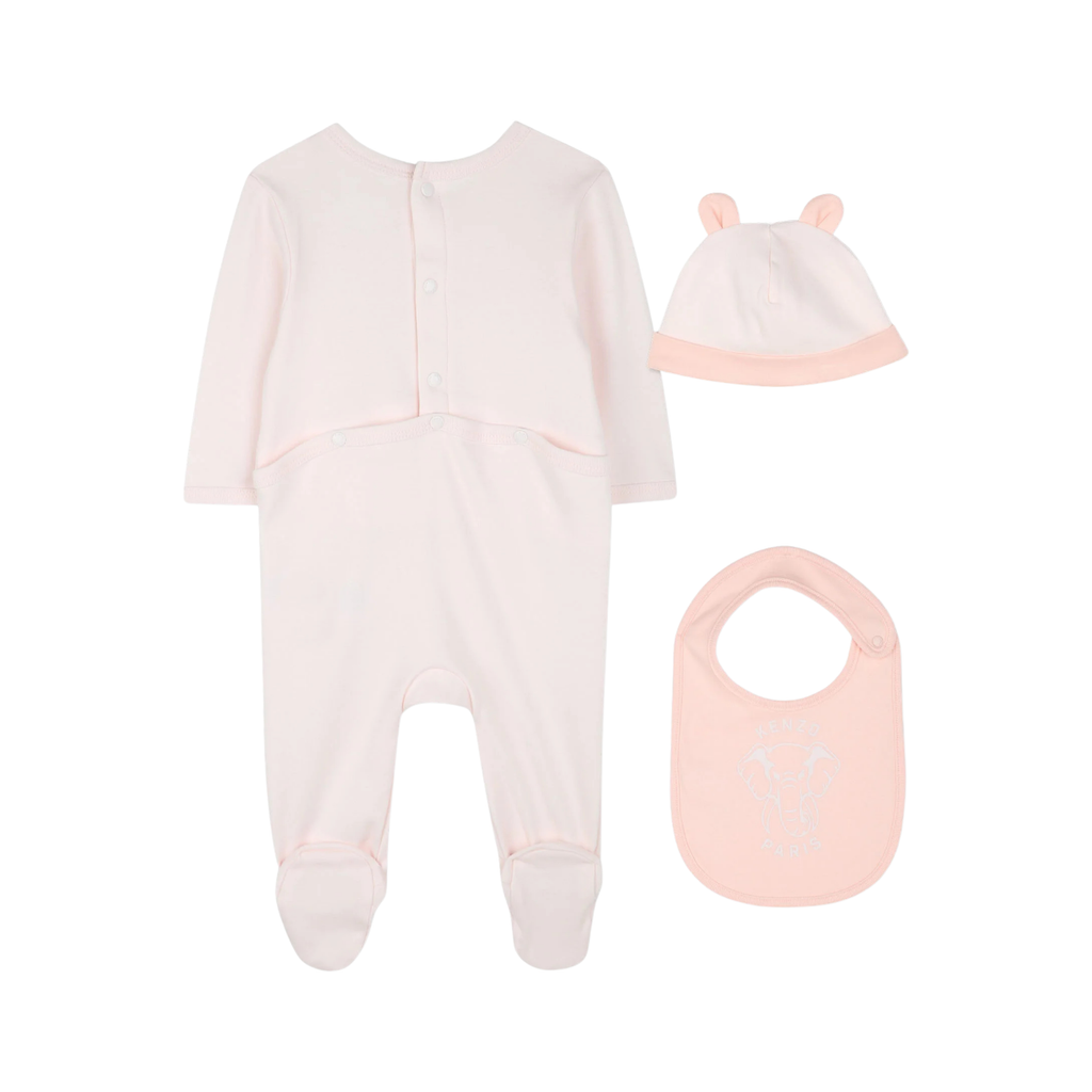 Kenzo Kids Set Beanie in Pink