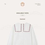Kekeyo T-shirt Ribbon Maroon | 8Y