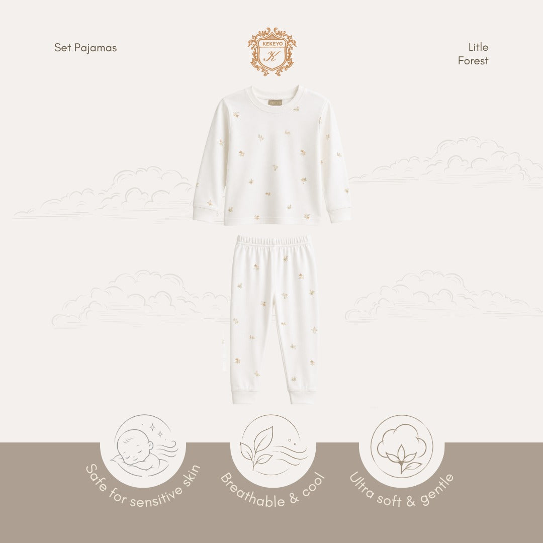 Kekeyo Set Pajamas Litle Forest | 4Y 5Y