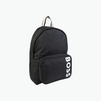 Boss Kids Logo Print Backpack