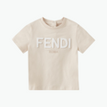 Fendi Kids Beige T-shirt