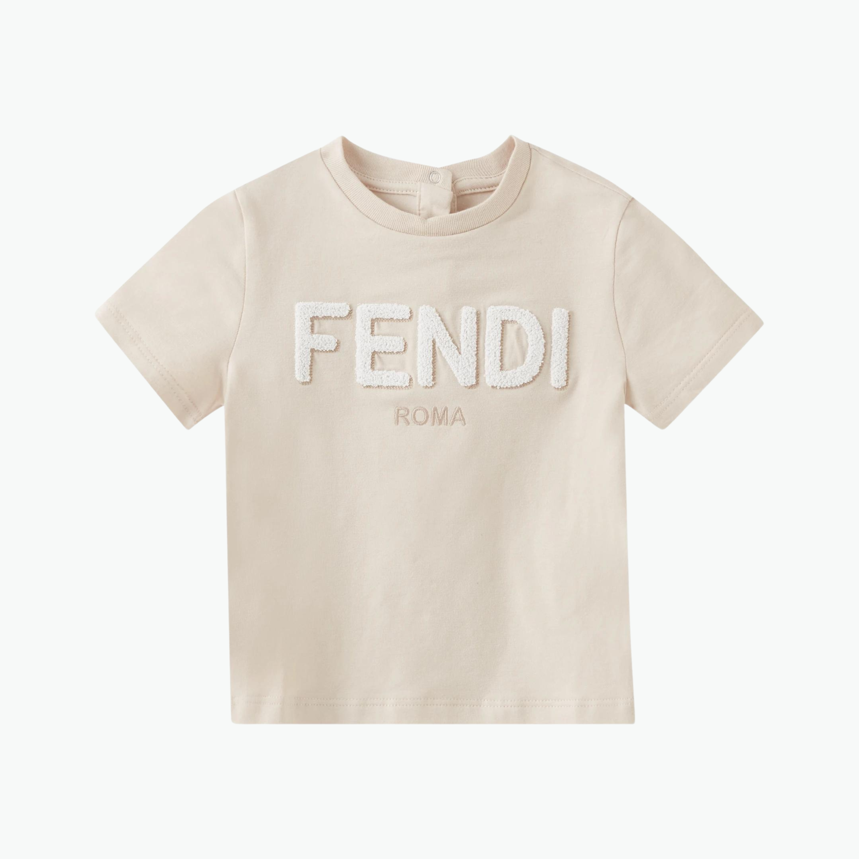 Fendi Kids Beige T-shirt