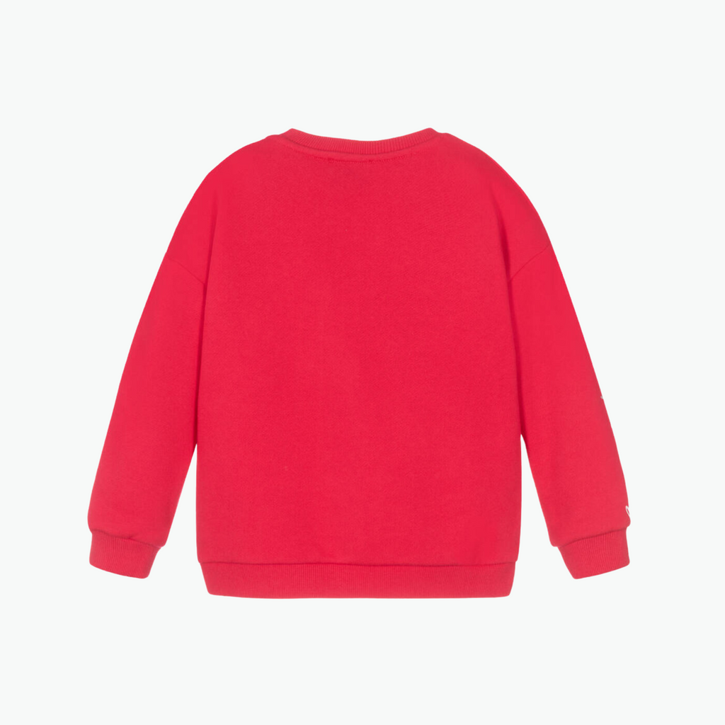 Kenzo Tiger Head Logo Sweatshirt in Cerise pink