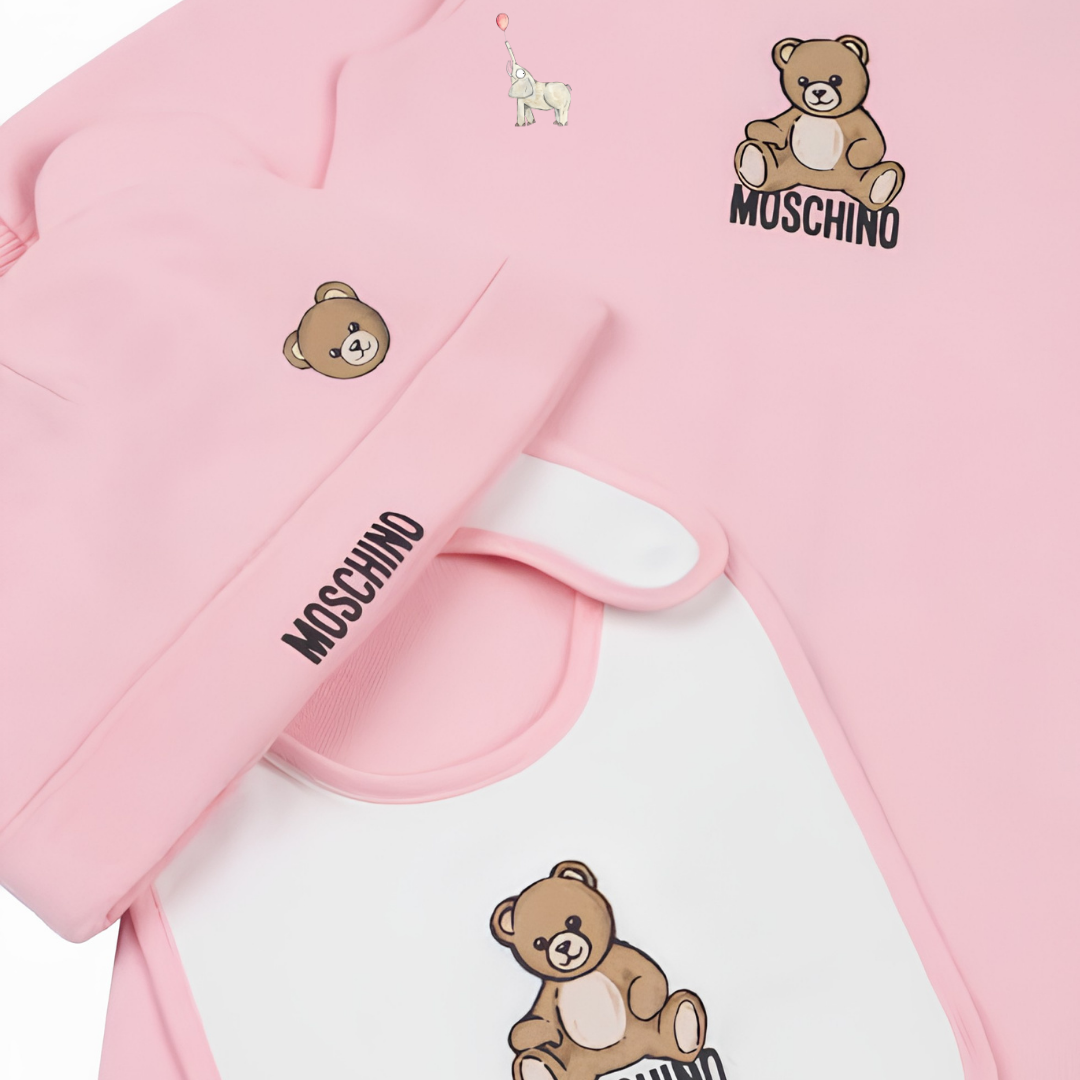 Moschino Set Pajamas With Beanie Hat ( 1M )