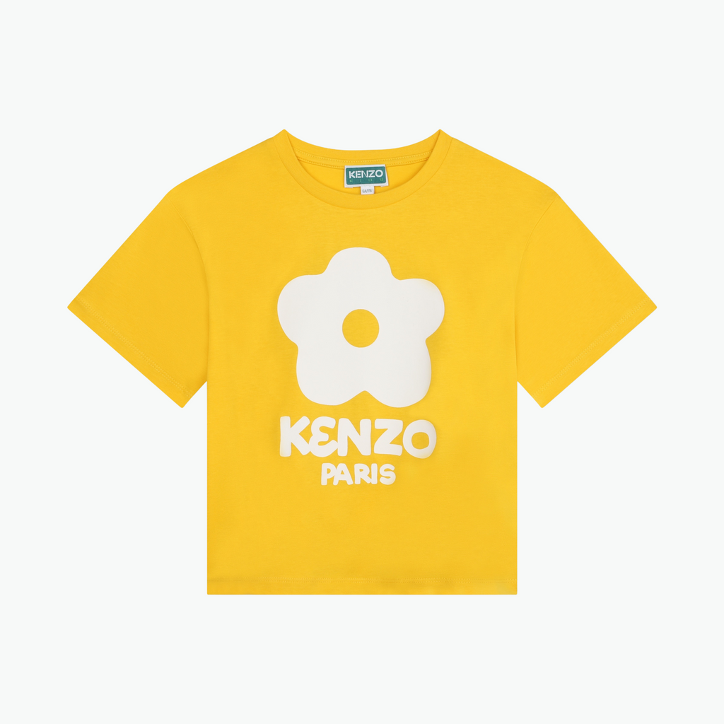 Kenzo Paris Boke Flower T-shirt in Yellow