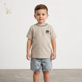 Boss T-shirt Striped Beige | 12M