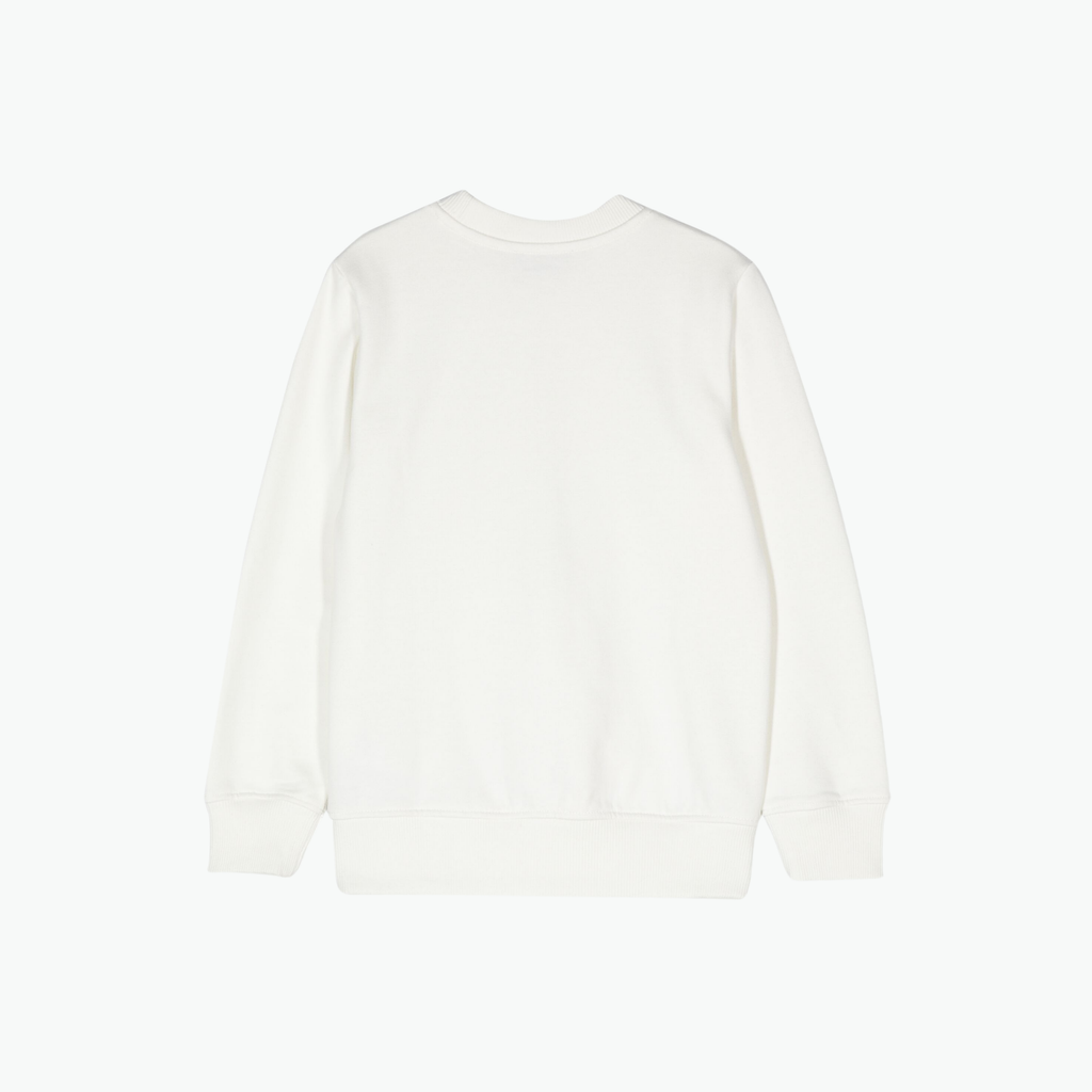Moschino Kids Ivory Teddy Bear Long Sleeve Shirt