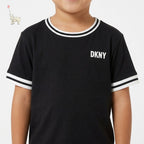 DKNY Top T Shirt Black 4Y 5Y