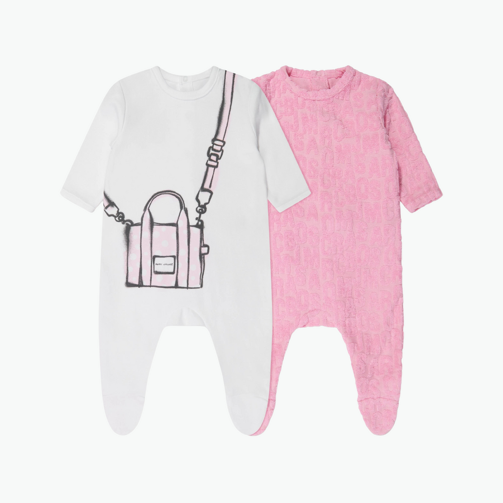 Marc Jacobs Kids Logo Print Cotton Pajamas