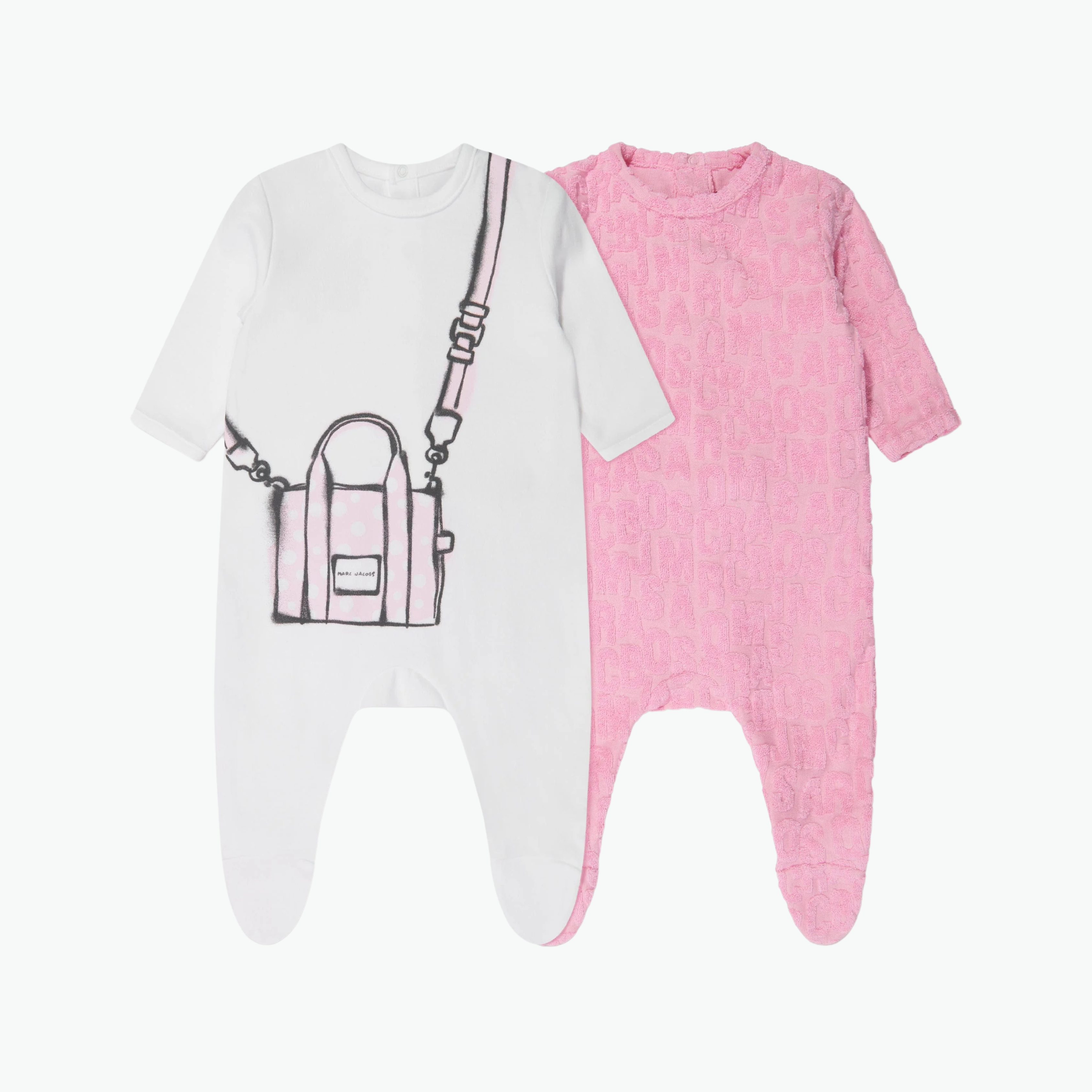 Marc Jacobs Kids Logo Print Cotton Pajamas