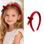 Kekeyo Velvet Bow Headband