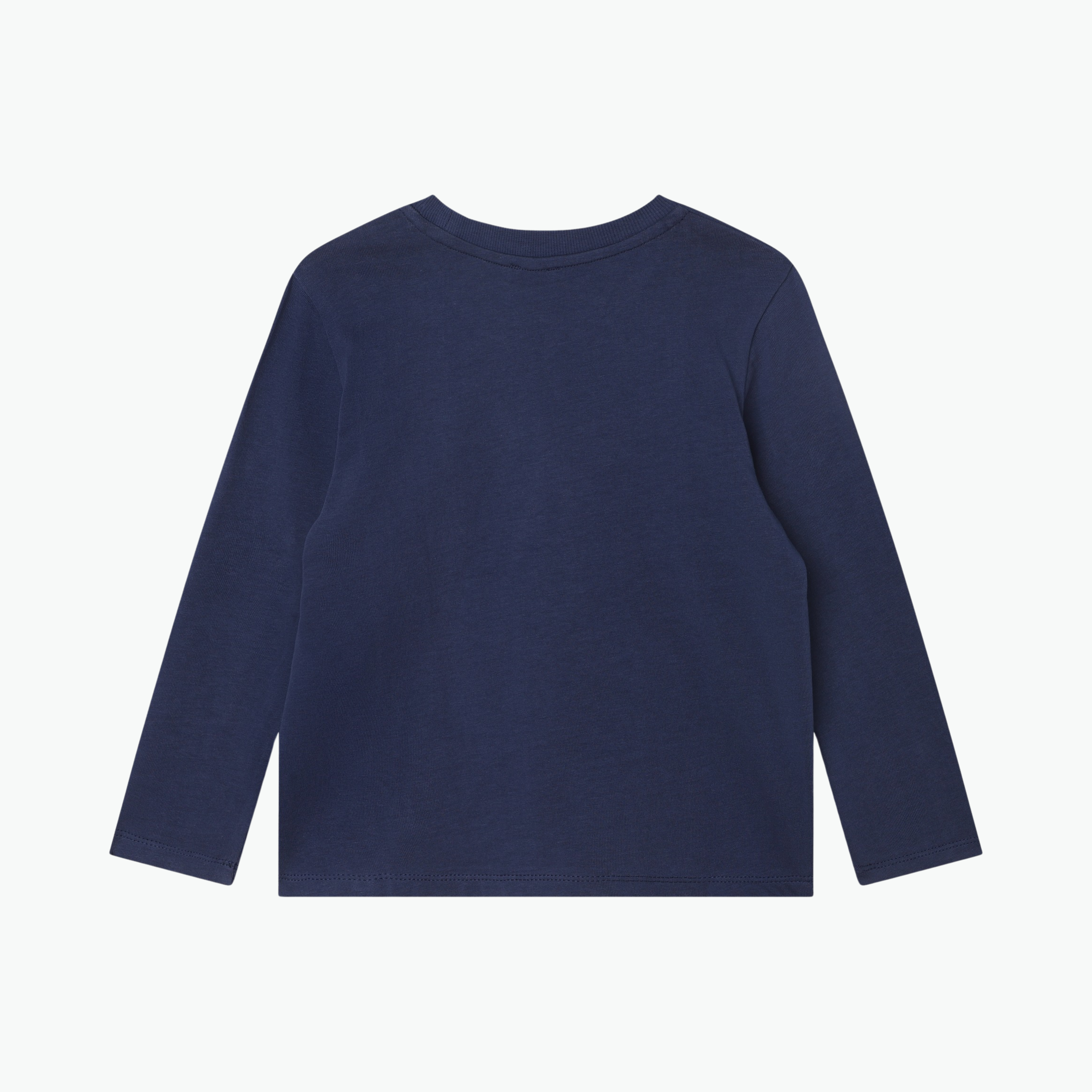 Kenzo Tiger Team Logo Longsleeve in Navy