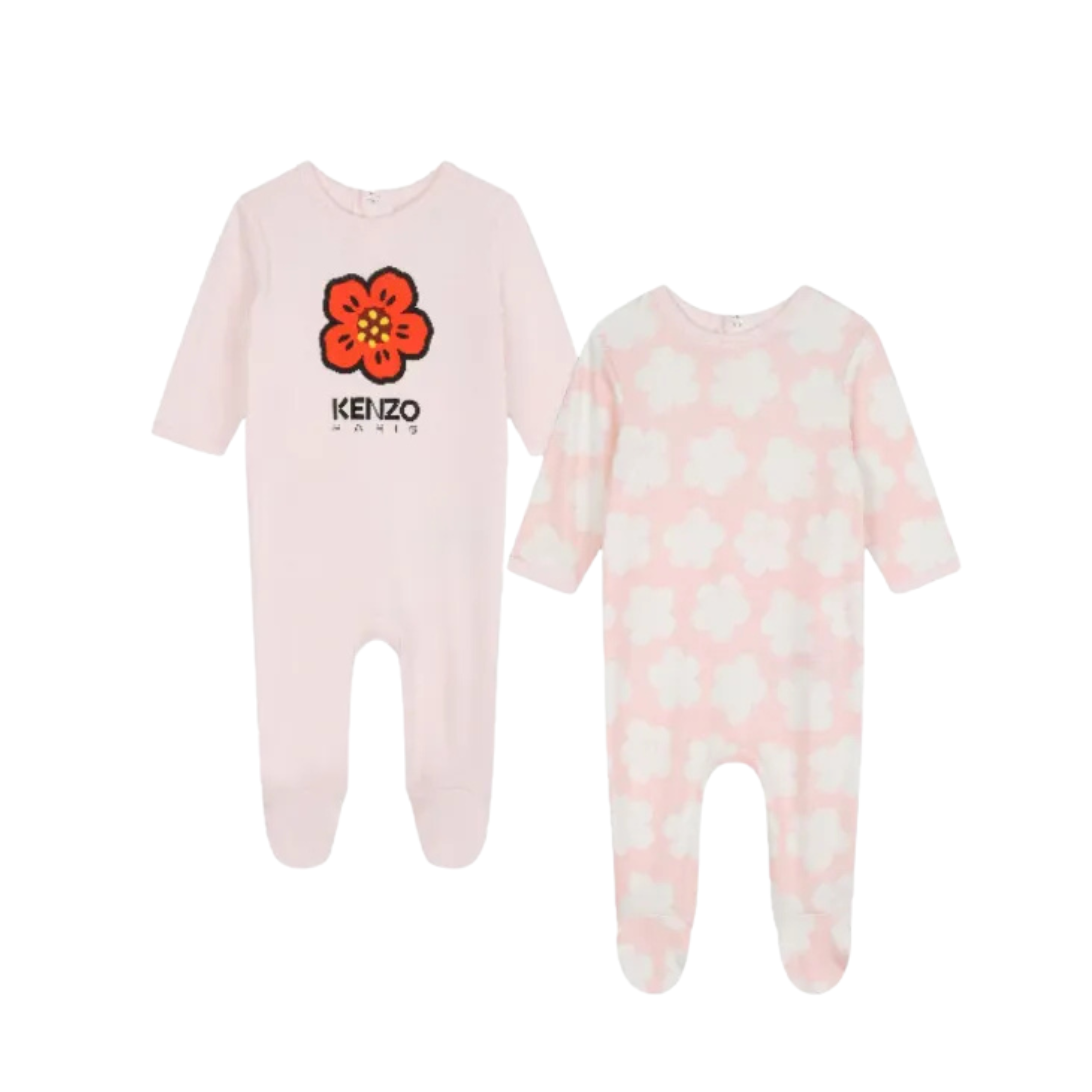 Kenzo Kids Boke Flower Pajamas Set of Two - Pink