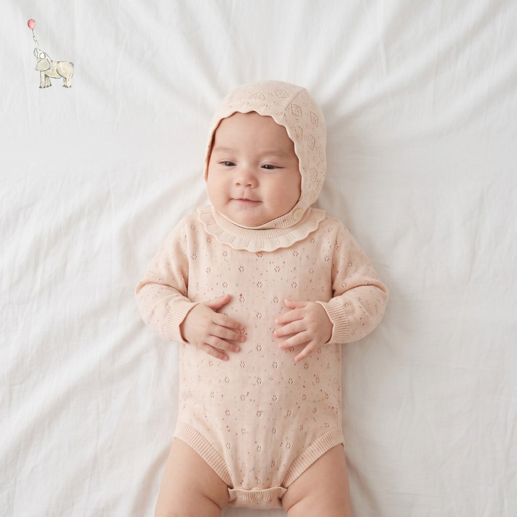 Kekeyo Romper & Hat Dreamy | 3M 9M
