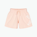 Kenzo Logo Shorts in Light Pink