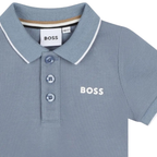 Boss Kids Blue Polo T-shirt