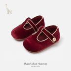 Nube-Plain Velvet Maroon