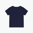Marc Jacobs Kids Navy Logo Printed T-shirt