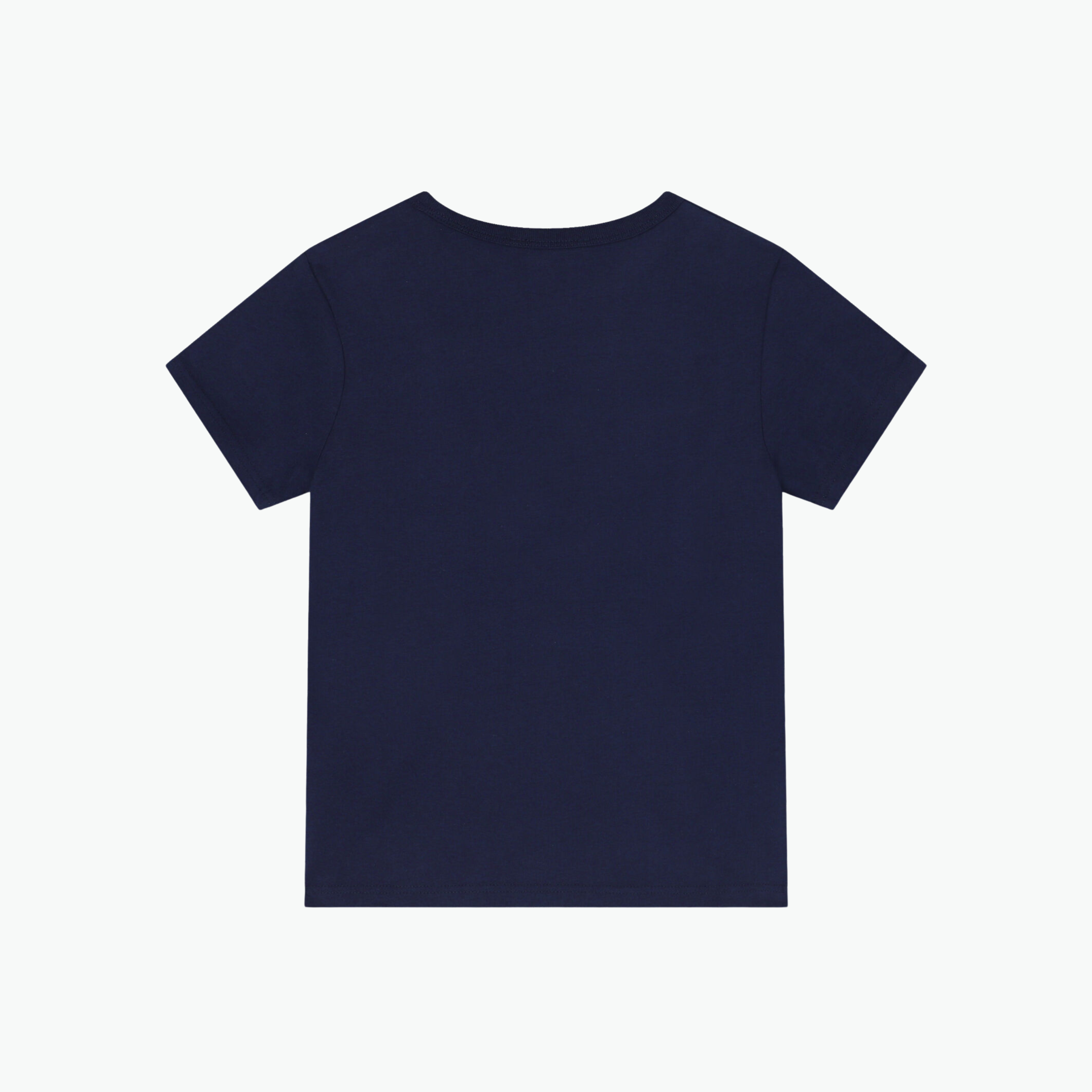 Marc Jacobs Kids Navy Logo Printed T-shirt