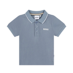Boss Kids Blue Polo T-shirt