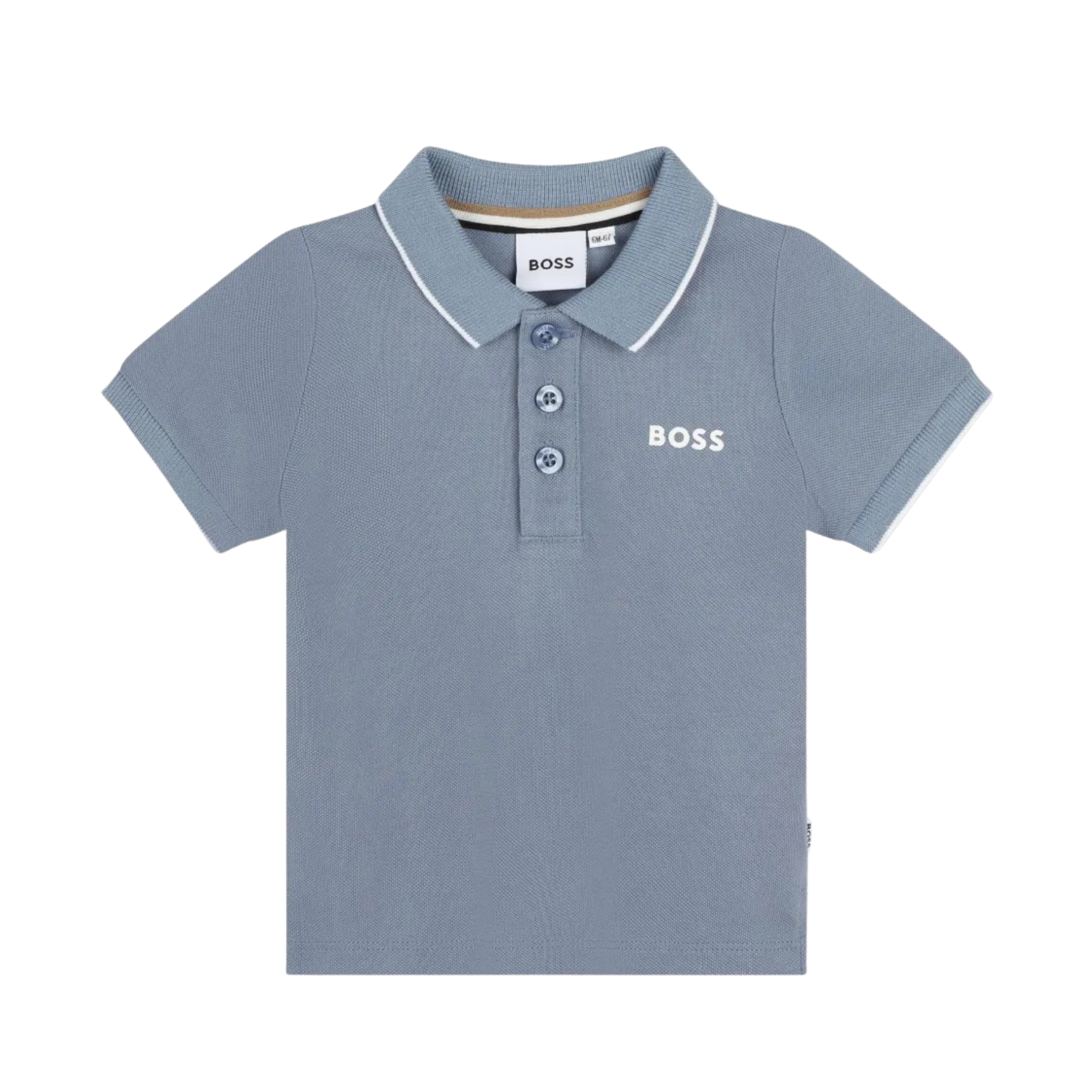 Boss Kids Blue Polo T-shirt