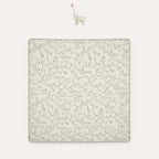 KEKEYO Blanket Cream and Grey Cotton