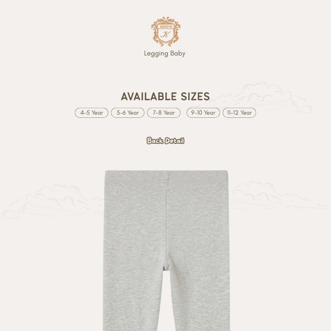Kekeyo Legging Baby TB - Soft Cotton Kids Leggings | Size 110-150 | 4-12 Years