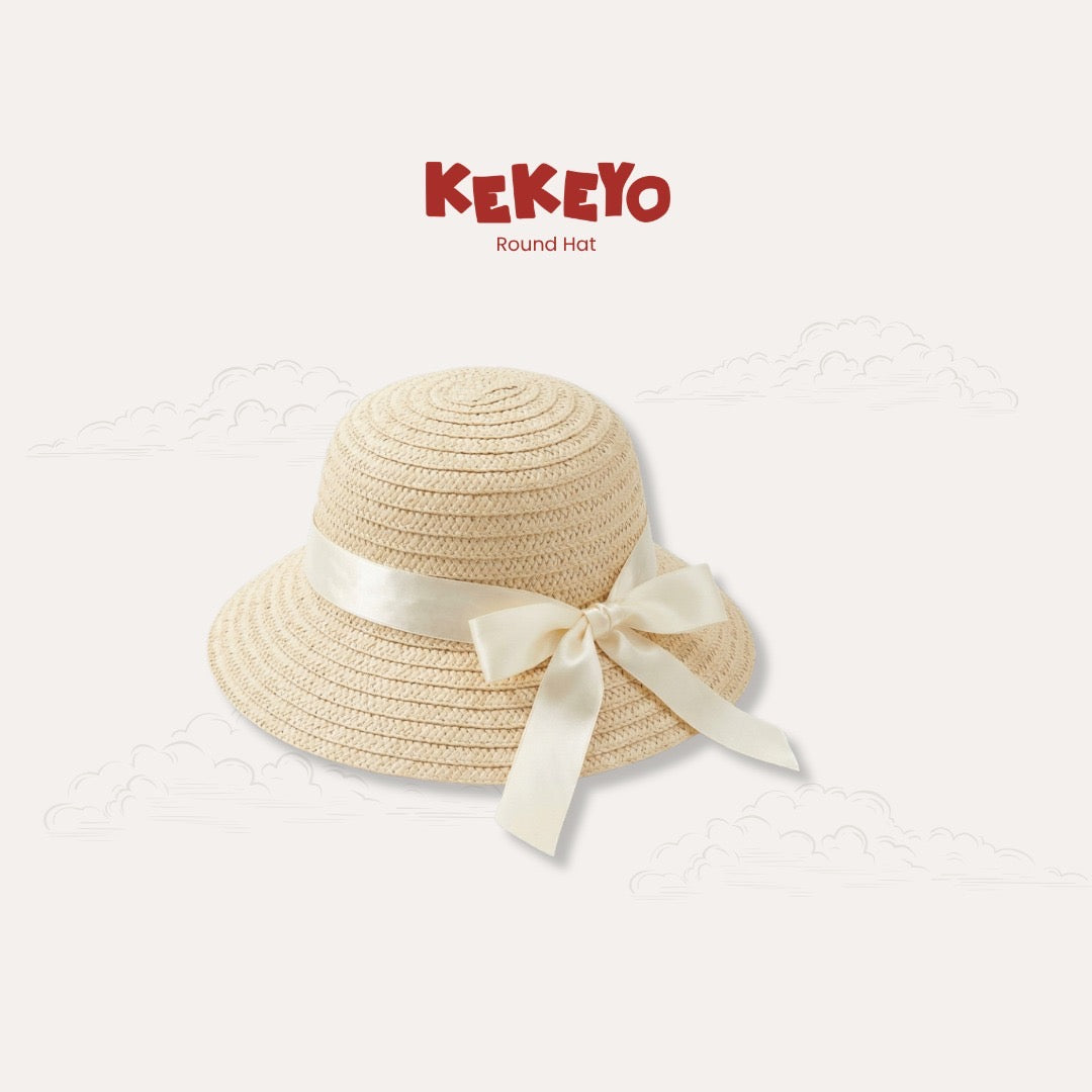 Kekeyo Kids Hat Round Brown
