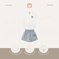 Kekeyo Set Top & Short Blueish | 4Y 8Y 10Y